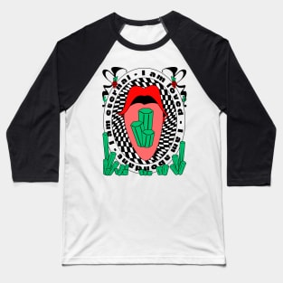 I am Loved, Eternal & Abundant Emerald Mantra Baseball T-Shirt